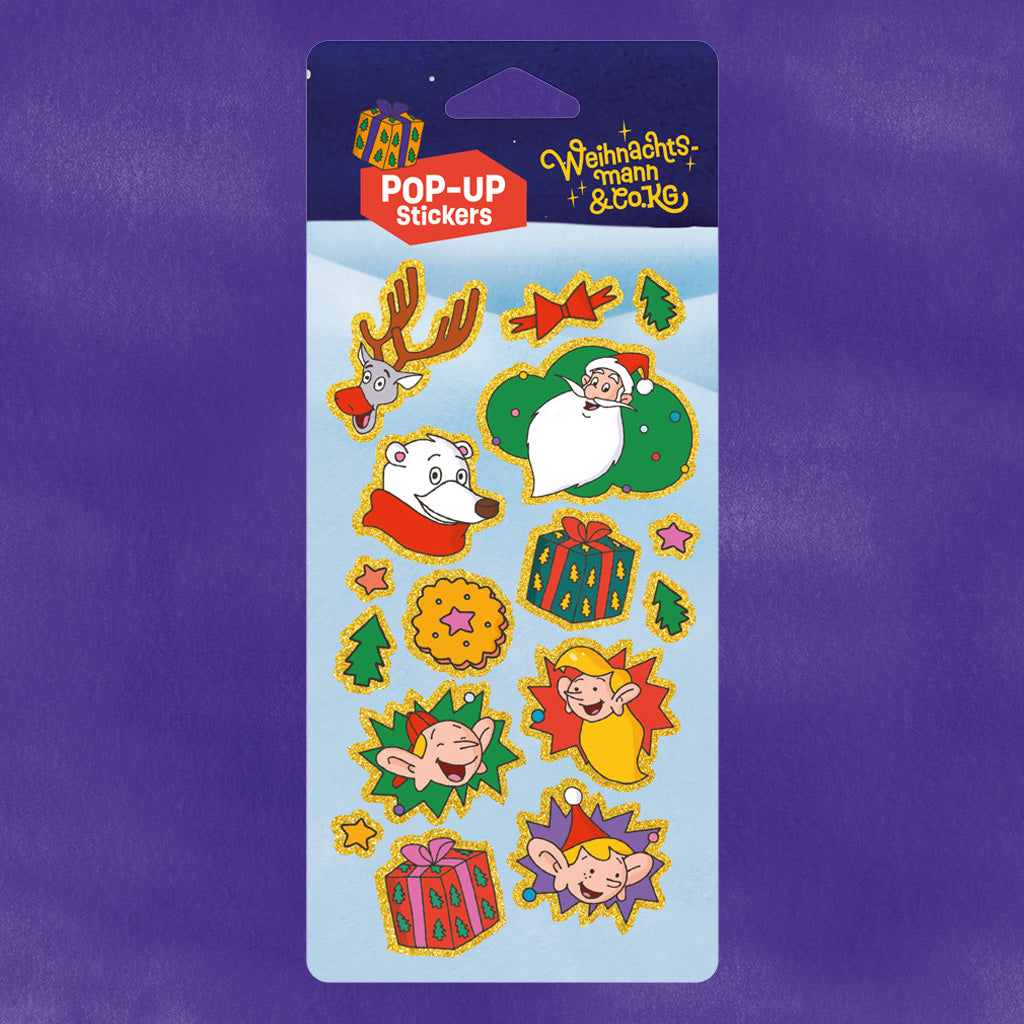 Weihnachtsmann & Co.KG – Pop Up Sticker