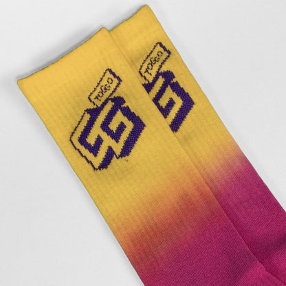 TOGGO GG Socken – Lila-Gelb